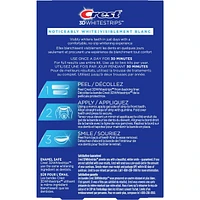 3D Whitestrips Noticeably White At-Home Teeth Whitening Kit, 10 Treatments, Visibly Whitens Teeth in just days