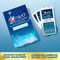 3D Whitestrips Noticeably White At-Home Teeth Whitening Kit, 10 Treatments, Visibly Whitens Teeth in just days