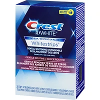 Crest 3D White Whitestrips Gentle Routine, 14 Treatments