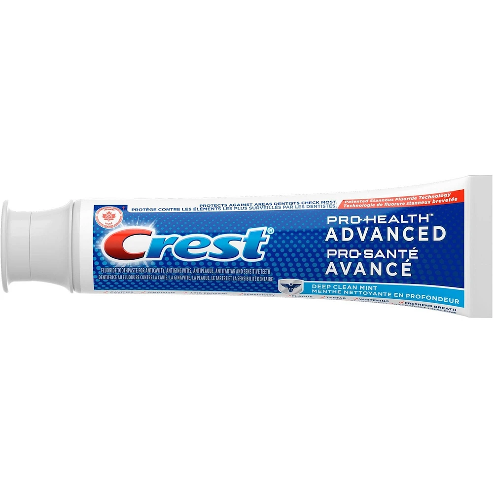Crest Pro-Health Advanced Deep Clean Mint Toothpaste, 90 mL