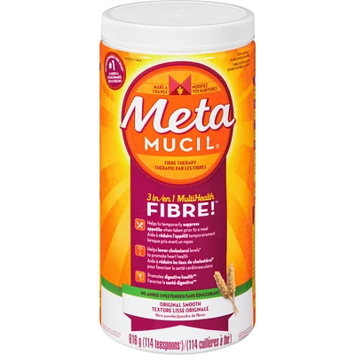 Fibre Smooth Texture Sugar Free Unflavored 114 Doses