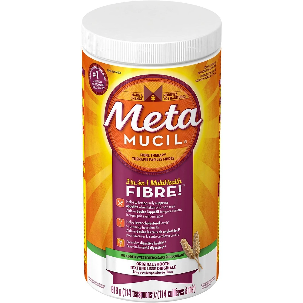 Fibre Smooth Texture Sugar Free Unflavored 114 Doses