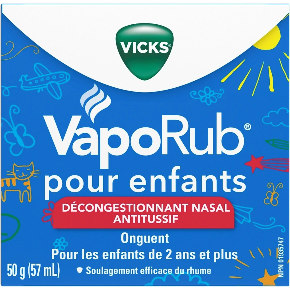 VapoRub Children’s Nasal Decongestant Cough Suppressant Ointment