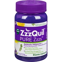 ZzzQuil PURE Zzzs Melatonin Sleep Aid