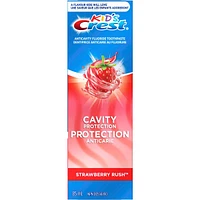 Crest Kid's Anticavity Cavity Protection Fluoride Toothpaste, Strawberry Rush, 85 mL