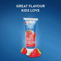Crest Kid's Anticavity Cavity Protection Fluoride Toothpaste, Strawberry Rush, 85 mL