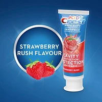Crest Kid's Anticavity Cavity Protection Fluoride Toothpaste, Strawberry Rush, 85 mL