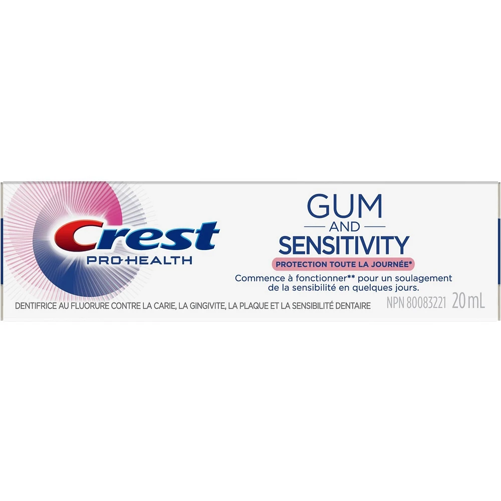 Crest Gum and Sensitivity, Sensitive Toothpaste All Day Protection