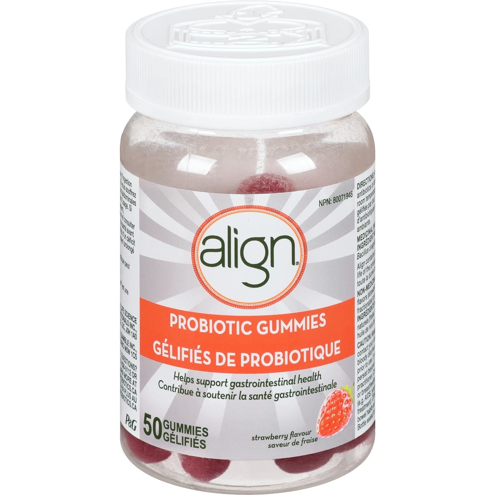 Daily Probiotic Supplement, 50 Gummies