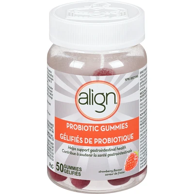 Daily Probiotic Supplement, 50 Gummies