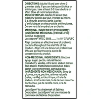 Align Probiotic Strawberry Flavour 60ct Gummy., #1 Recommended Probiotic Brand by Doctors‡