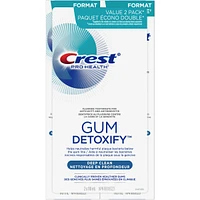 Crest Pro Health Gum Detoxify Deep Clean Toothpaste 2x110mL Twin Pack