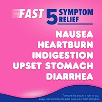 Liquid Extra Strength for Nausea, Heartburn, Indigestion, Upset Stomach, and Diarrhea Relief, Original Flavor, Pack of each