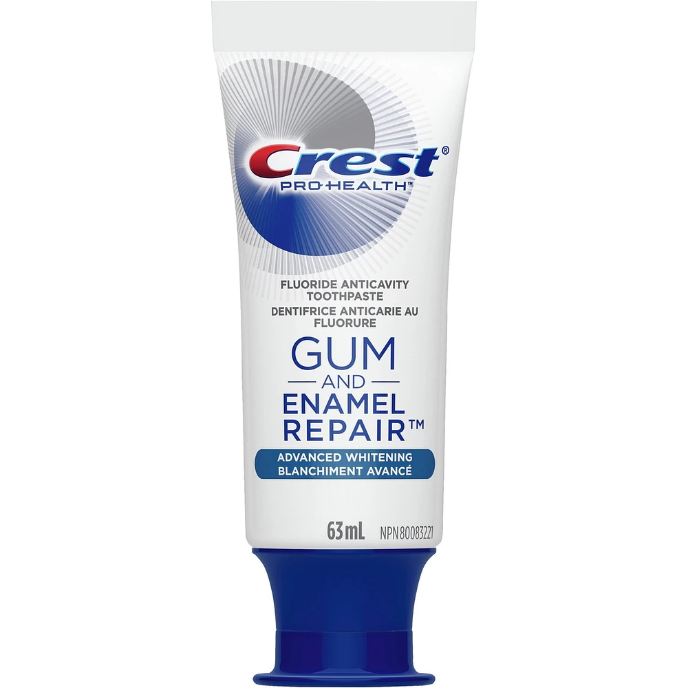 Crest Dentifrice Gum & Enamel Repair Blanchiment avanc