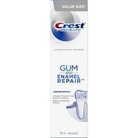 Crest Gum & Enamel Repair Toothpaste, Advanced Whitening, 110 mL