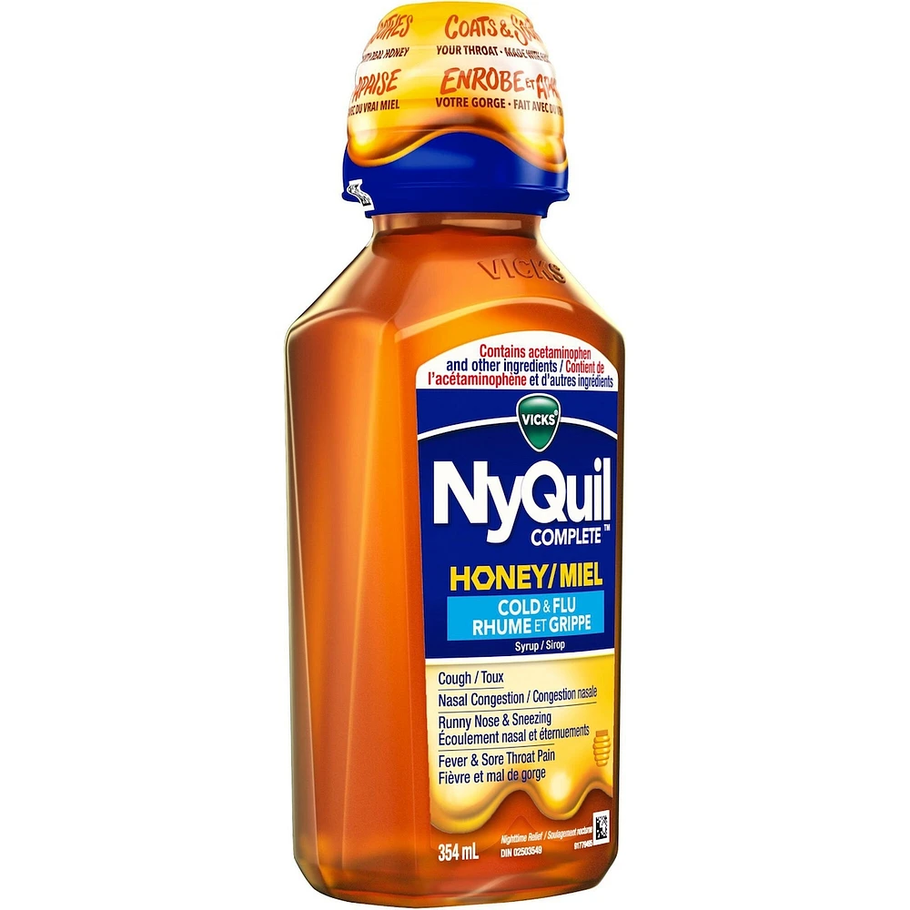 Vicks NyQuil Complete Honey Cold & Flu
