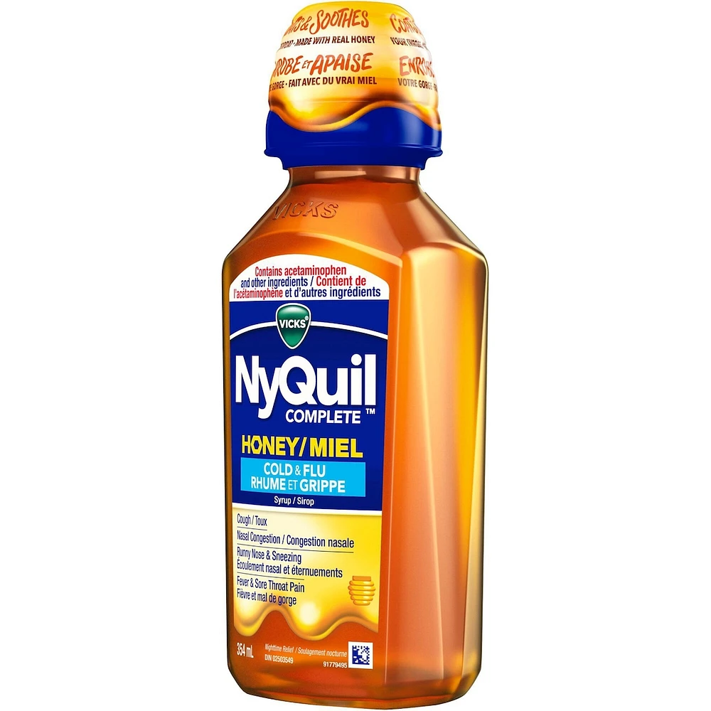 Vicks NyQuil Complete Honey Cold & Flu