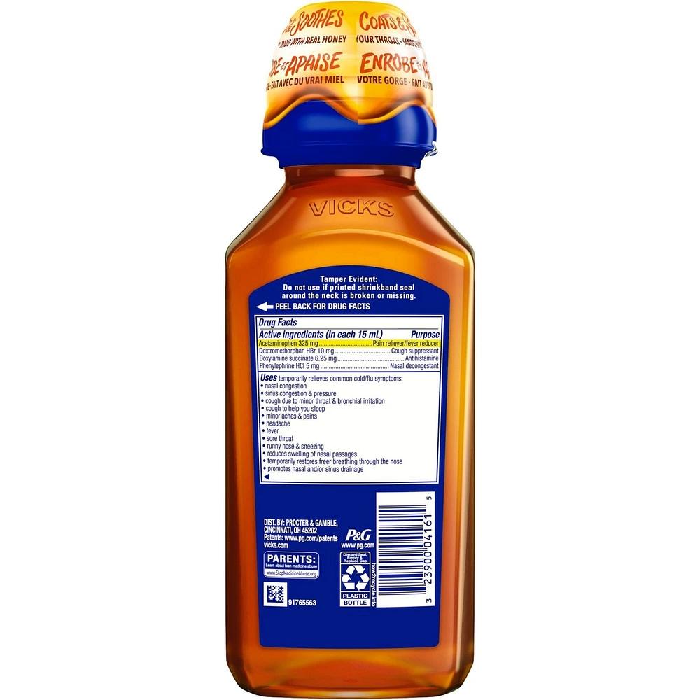Vicks NyQuil Complete Honey Cold & Flu