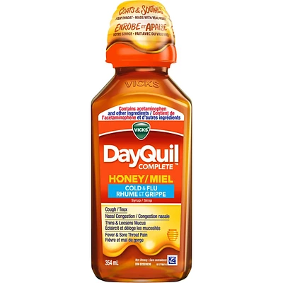 Vicks DayQuil Complete Honey Cold & Flu