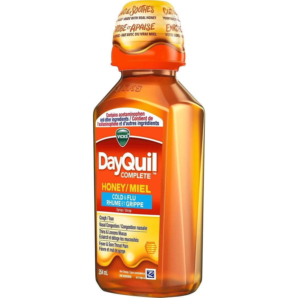 Vicks DayQuil Complete Honey Cold & Flu