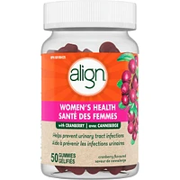 Women's Health Prebiotic + Probiotic Gummies, Helps prevent urinary tract infections, #1 Doctor Recommended Probiotic‡, 50 Count