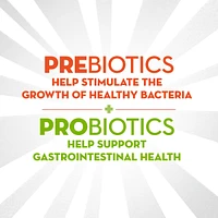Gut Health & Immunity Prebiotic + Probiotic Gummies, Helps support good health and immune function, #1 Doctor Recommended Probiotic‡, citrus-flavoured, 50 count