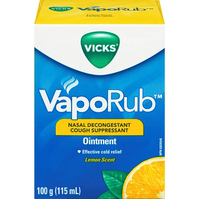 VapoRub Ointment, Lemon, 115 ml