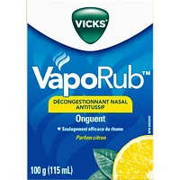 VapoRub Ointment, Lemon, 115 ml