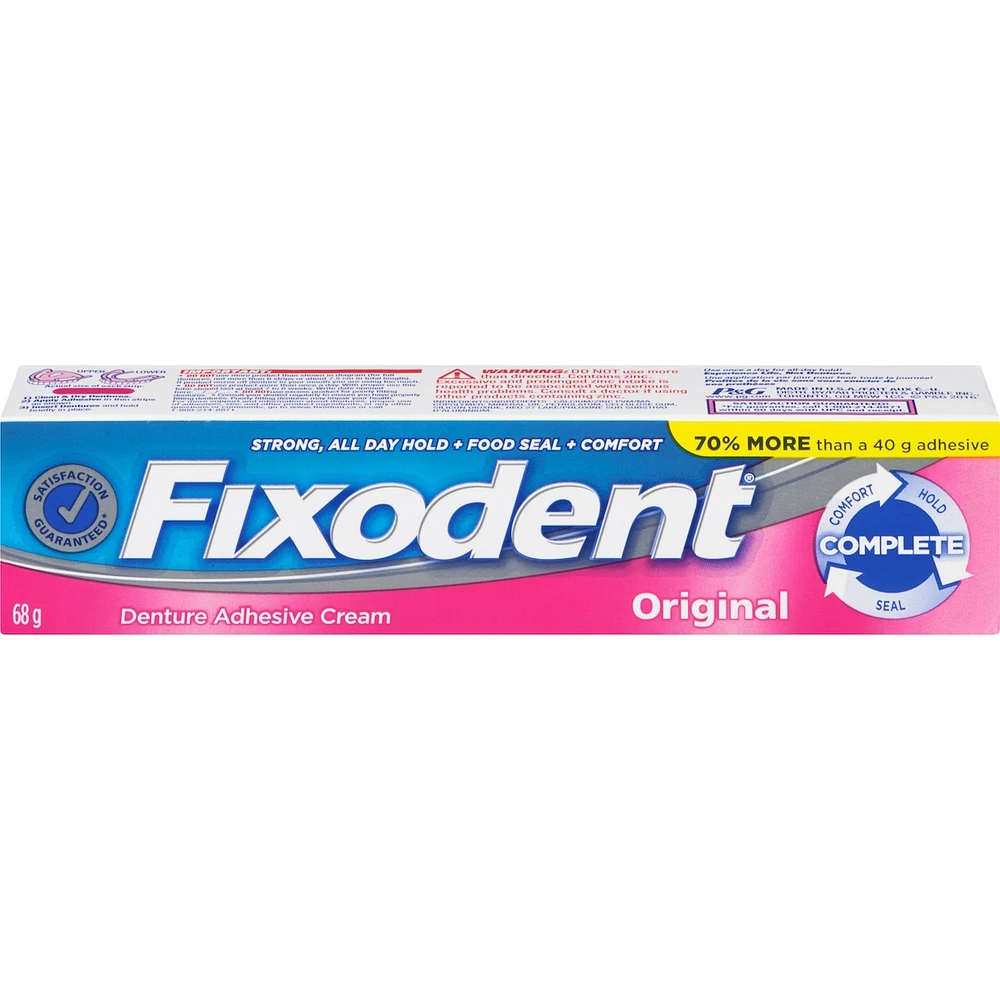 FIXODENT DENTURE ADHESIVE CRM