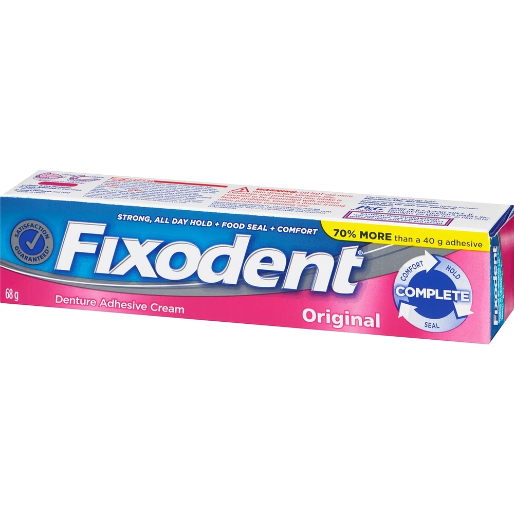 FIXODENT DENTURE ADHESIVE CRM
