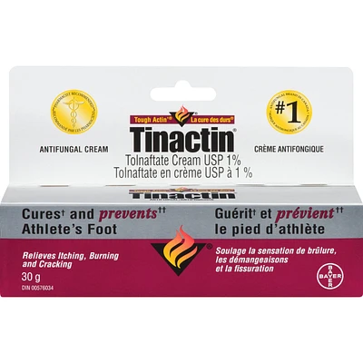 Tinactin Cream, Antifungal treatment, 30 g