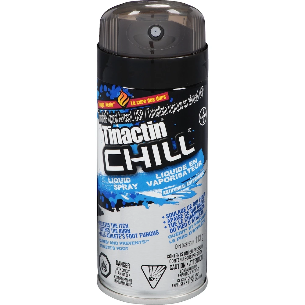 Tinactin Chill Liquid Spray, Antifungal treatment, 113 g
