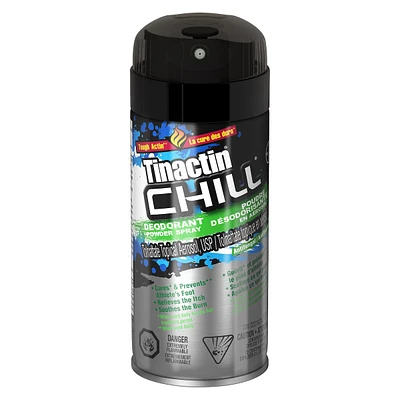 Poudre désodorisante en aérosol Tinactin Chill, Traitement antifongique, 100 g