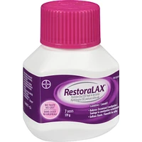 RestoraLAX Powder Laxative, Effective Relief, No Taste, No Grit, No Gas, No Bloating, No Cramps, Doses