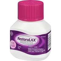 RestoraLAX Powder Laxative, Effective Relief, No Taste, No Grit, No Gas, No Bloating, No Cramps, Doses