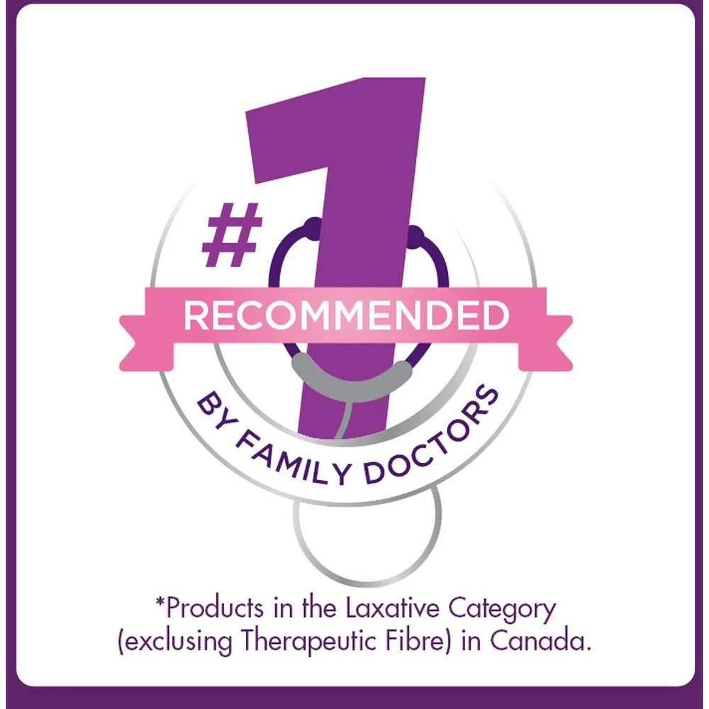 RestoraLAX Powder Laxative, Effective Relief, No Taste, No Grit, No Gas, No Bloating, No Cramps, Doses