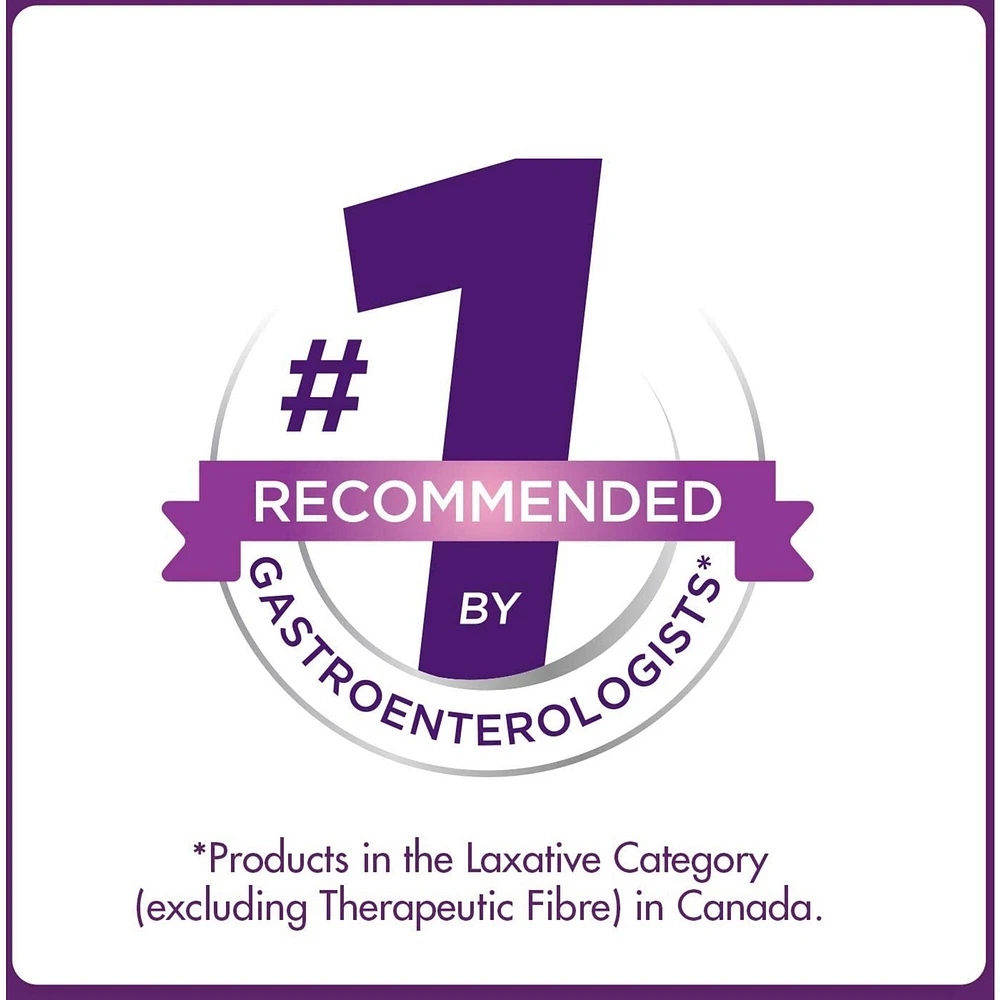 RestoraLAX Powder Laxative, Effective Relief, No Taste, No Grit, No Gas, No Bloating, No Cramps, Convenient 10 Single Dose Sachets