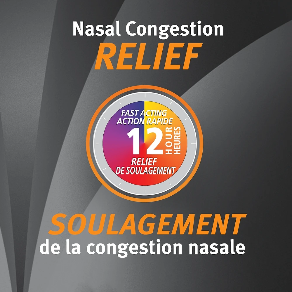 Drixoral Nasal Congestion Spray, Soothes and Moisturizes Dry and Irritated Nasal Passages, 25ml