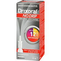 Drixoral No Drip Original Unscented Spray, Helps Relieve Nasal Congestion, 15ml