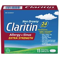 Allergies + Sinus EXTRA FORT, soulagement sans somnolence