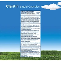 Claritin Liquid Capsules Allergy Medicine, Fast-Acting 24-Hour Non-Drowsy Relief 10 mg