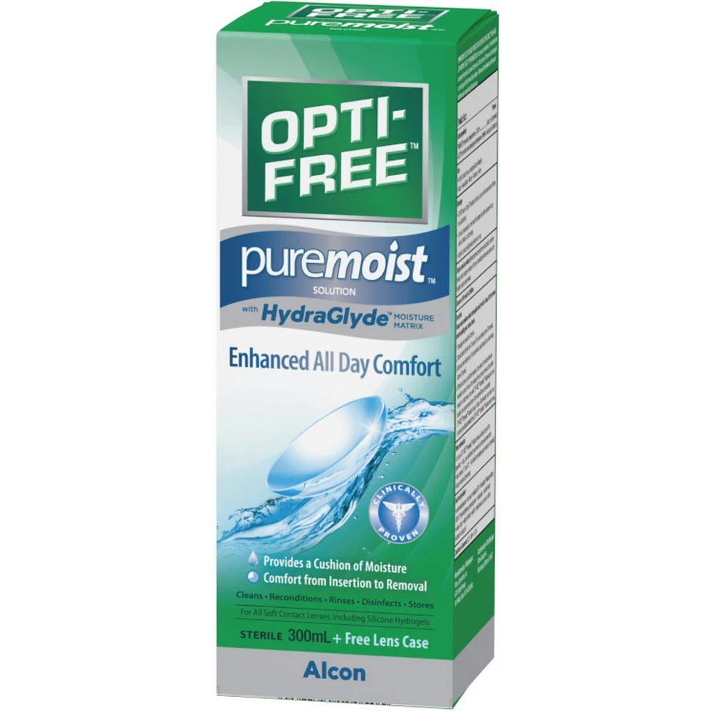 Opti-Free® PureMoist® Multipurpose Contact Lens Solution