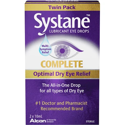 Systane® Complete Twin Lubricant Eye Drops