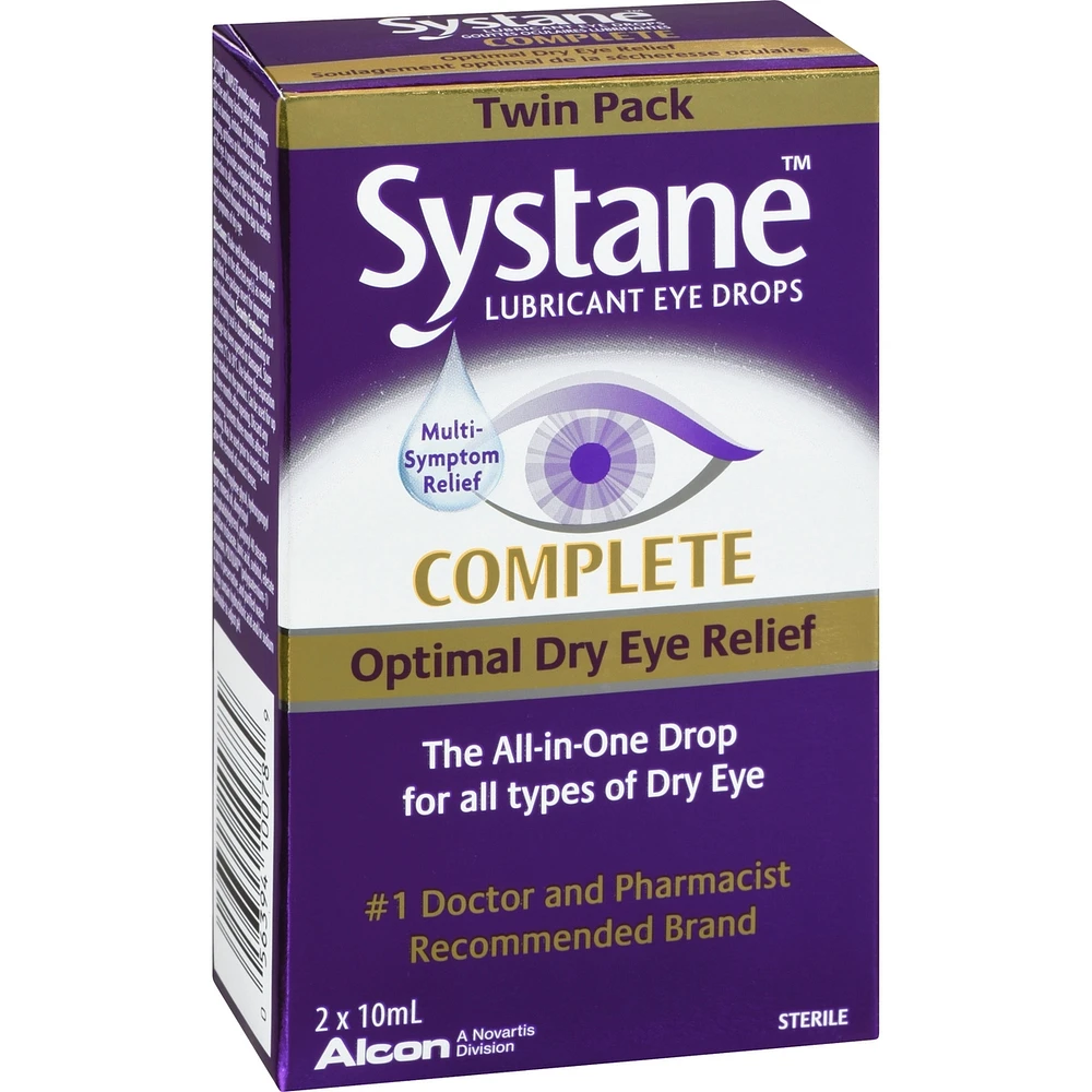 Systane® Complete Twin Lubricant Eye Drops