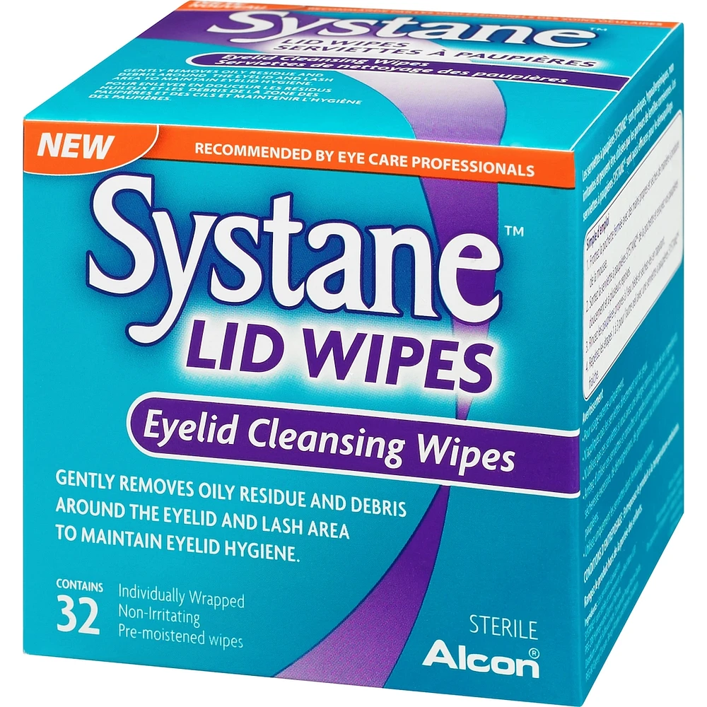 Systane® Lid Wipes Eyelid Cleansing Wipes