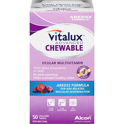 Vitalux® Advanced Chewable Ocular Eye Vitamin & Mineral