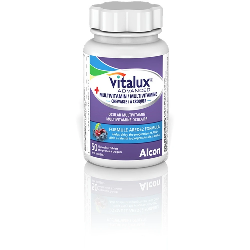 Vitalux® Advanced Plus Multivitamin Chewable Ocular Multivitamin