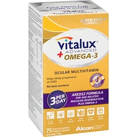 Vitalux® Advanced + Omega-3 Eye Vitamin & Mineral