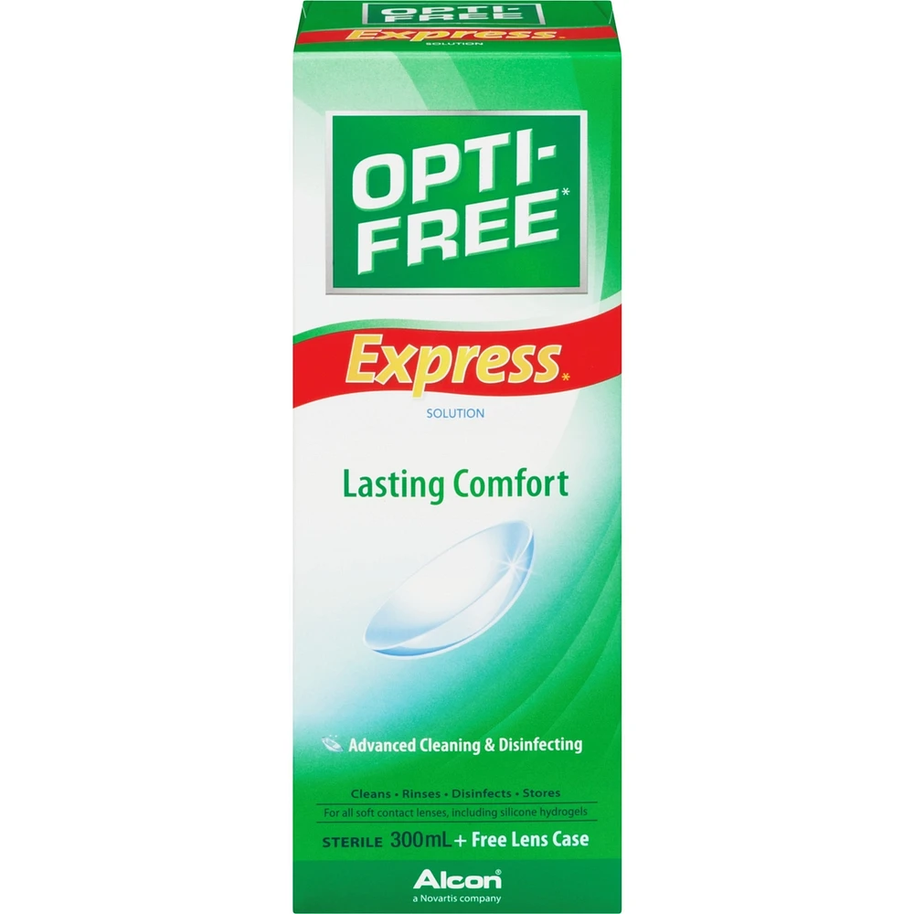 Opti-Free® Express® Advanced Cleaning & Desinfecting