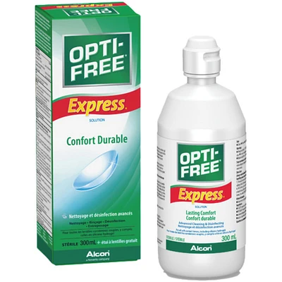 Opti-Free® Express® Advanced Cleaning & Desinfecting